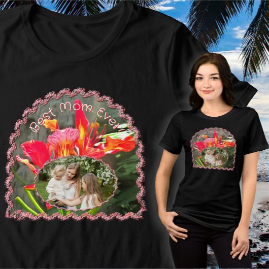 T-shirt En Tri-matière Meilleure maman toujours Vallarta Beauté 1583