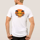 T-shirt En Tri-matière Melt Happens – Sunset Beach Vibes Design (Verso)