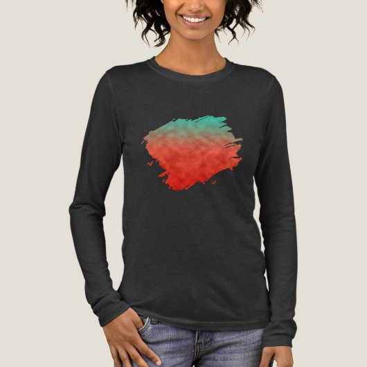 T-shirt En Tri-matière Mémoire Coral Sky (Recto)