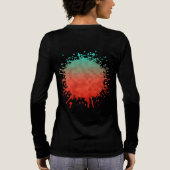 T-shirt En Tri-matière Mémoire Coral Sky (Verso)