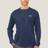T-shirt En Tri-matière Mens Long Sleeve Triblend (Recto)