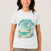 T-shirt En Tri-matière mentally on vacation design (Recto)