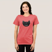 T-shirt En Tri-matière Meow Cat (Recto plein)
