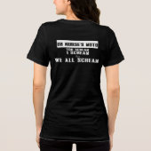 T-shirt En Tri-matière Merci OB Nurse pour livrer notre miracle (Verso)