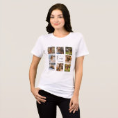 T-shirt En Tri-matière Mère chien GSD maman photo montage (Recto plein)