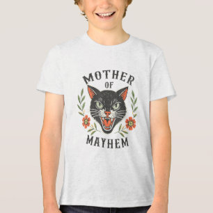 T-shirt En Tri-matière Mère De Mayhem Drôle Maman Chat Mère De Mayhem Ca