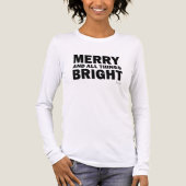 T-shirt En Tri-matière Merry and All Things Bright | Holiday Christmas (Recto)