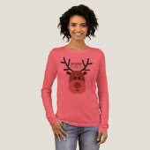 T-shirt En Tri-matière Merry Christmas Reindeer (Recto complet)