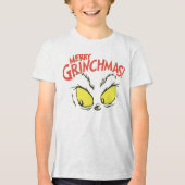 T-shirt En Tri-matière 💚 merry grinchmas | Funny Christmas Tee | (Recto)
