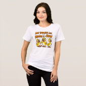 T-shirt En Tri-matière Mes Canards Ne Sont Jamais En Rangée (Recto plein)