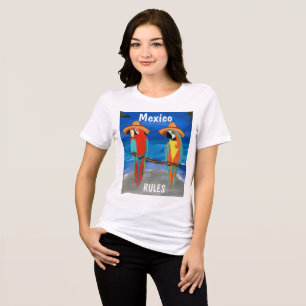 T-SHIRT EN TRI-MATIÈRE MEXIQUE