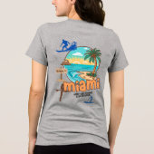T-shirt En Tri-matière Miami Beach | Every Journey Is an Adventure Tee (Verso)