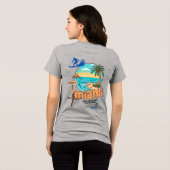 T-shirt En Tri-matière Miami Beach | Every Journey Is an Adventure Tee (Verso intégral)