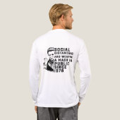 T-shirt En Tri-matière Michael Myers Distances Sociales (Verso complet)
