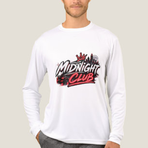 T-shirt En Tri-matière Midnight Club Tenue de rue pour conduite nocturn