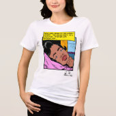 T-shirt En Tri-matière Midnight Longely Hearts Retro Romance Comic (Recto)