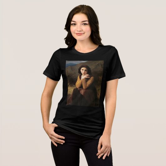 T-shirt En Tri-matière Mignon Innocence d'une adolescente, Bouguereau (Recto plein)