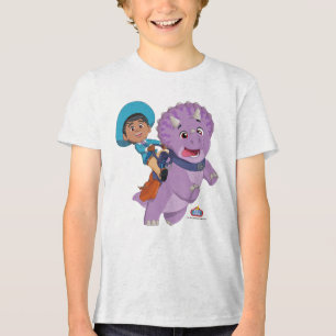 T-shirt En Tri-matière Miguel et Tango Dino Ranch