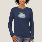 T-shirt En Tri-matière Mindful Space - Pastel Serenity Design (Recto)