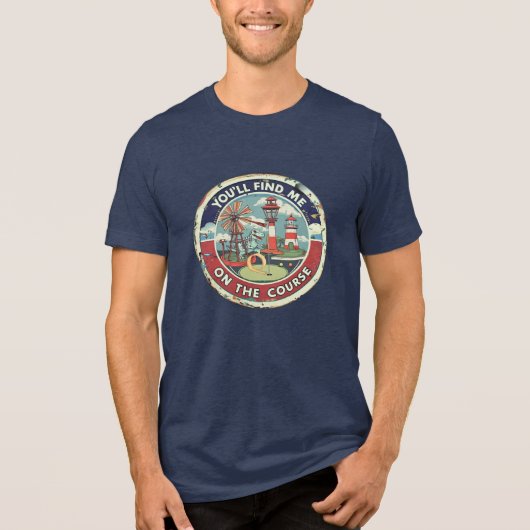 T-shirt En Tri-matière Mini-Golf Enthusiast (Recto)