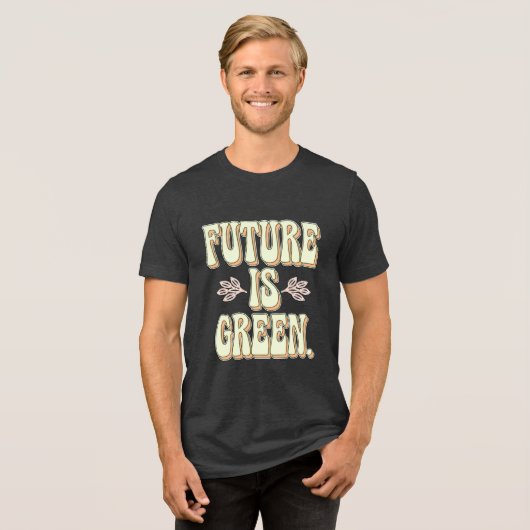 T-shirt En Tri-matière Minimalisme éco-activiste (Recto plein)