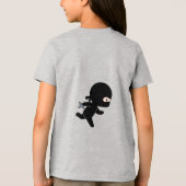 T-shirt En Tri-matière Minuscule Ninja en formation (Verso)