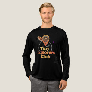 T-shirt En Tri-matière Minuscules Explorers Club - Design de géocaching e