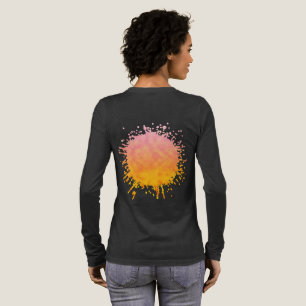T-shirt En Tri-matière Mirage de Pétales Dorées