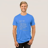 T-shirt En Tri-matière Mode: (Recto plein)