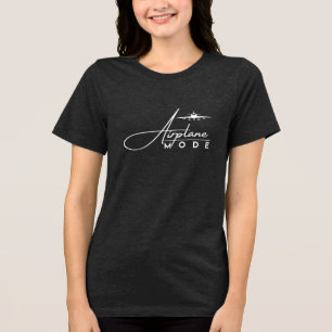 T-shirt En Tri-matière Mode Avion, Script Cool & Avion, Citation de voyag