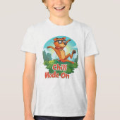 T-shirt En Tri-matière Mode Chien Chill (Recto)