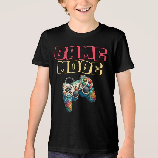 T-shirt En Tri-matière Mode de jeu garçon (Recto)