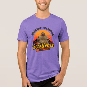 T-shirt En Tri-matière Mode de méditation : Résilience activée Bigfoot