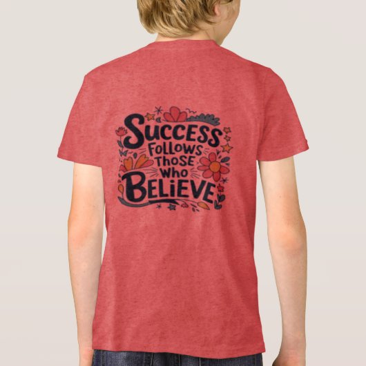 T-shirt En Tri-matière mode design marche et bonté T-shirt (Verso)