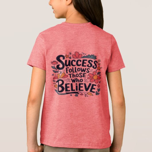 T-shirt En Tri-matière mode design marche et bonté T-shirt (Verso)