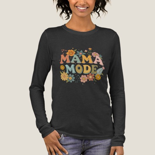 T-shirt En Tri-matière Mode Mama (Recto)