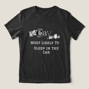 T-shirt En Tri-matière Mode Vacances Amusantes "Plus susceptible de s'end