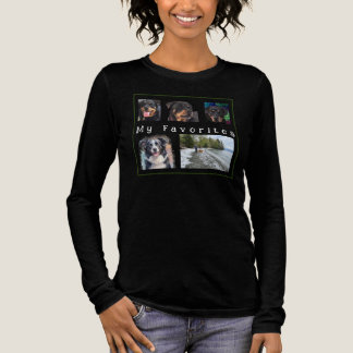 T-shirt En Tri-matière Modèle de 5 photos : « Mes favoris » Utilisez vos