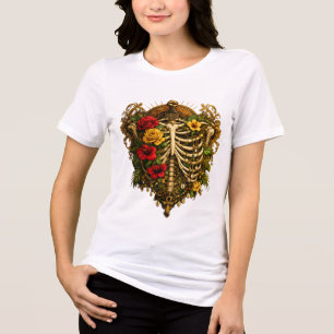 T-shirt En Tri-matière Mois de l'histoire des Noirs Reine squelette afric