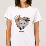 T-shirt En Tri-matière Mon Coeur Appartient À Un T-shirt Photo Pour Anima<br><div class="desc">Emportez votre meilleur ami avec vous partout où vous allez avec cette chemise amoureux des chiens photo pour animaux de compagnie personnalisée ! Un must pour chaque amoureux des chiens, chien maman et chien papa! Une tournure amusante sur I Love My Dog, cette chemise cite "My Heart Belongs To" ......</div>