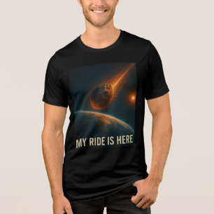 T-shirt En Tri-matière Mon Voyage Est Ici - Apocalyptique Arrivée Tee