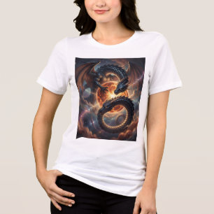 T-shirt En Tri-matière Monde des Dragons - Le Royaume de Feu et de Magie´
