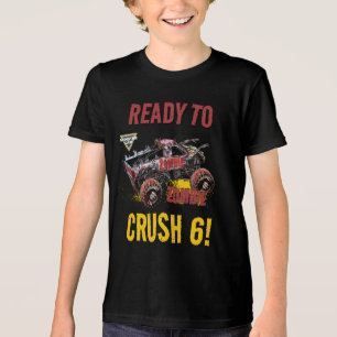 T-shirt En Tri-matière Monster Jam - Anniversaire Zombie prêt à écraser