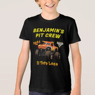 T-shirt En Tri-matière Monster Jam - Équipe de la fosse d'anniversaire El