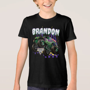 T-shirt En Tri-matière Monster Jam Grave Digger - Personnalisé