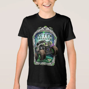 T-shirt En Tri-matière Monster Jam Invasion Alien