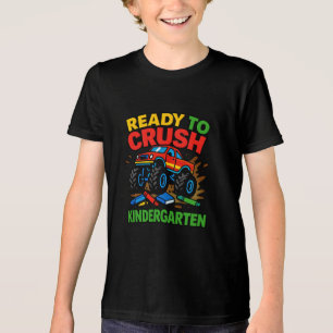 T-shirt En Tri-matière Monster Truck Kindergarten Start