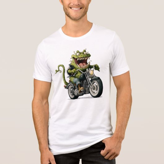 T-shirt En Tri-matière Monstre Vert (Recto)