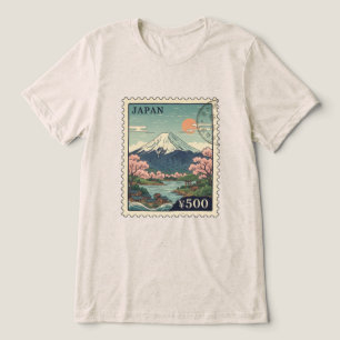 T-shirt En Tri-matière Mont Fuji Japon vintage