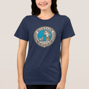 T-shirt En Tri-matière Montauk Sirène La Fin Vacances de pêche à New York